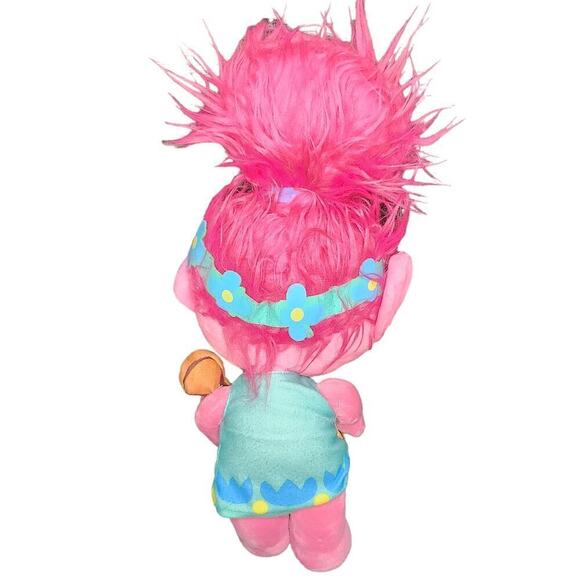 DreamWorks Trolls Poppy Doll World Tour Poppy 21" Ukulele Pink Cute Movie - Picture 2 of 6